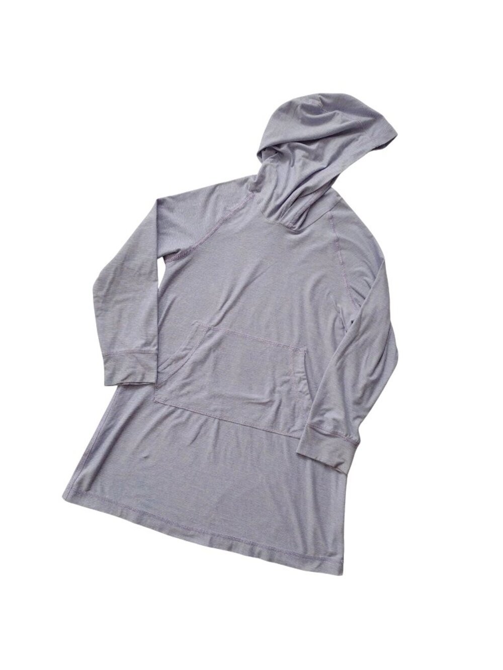 Hanna Andersson Girls Sunblock Dress 5 Lavender Hooded Tunic 110 cm